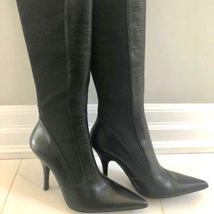 Kenneth Cole Pull On High Boot Stiletto Size 6.5